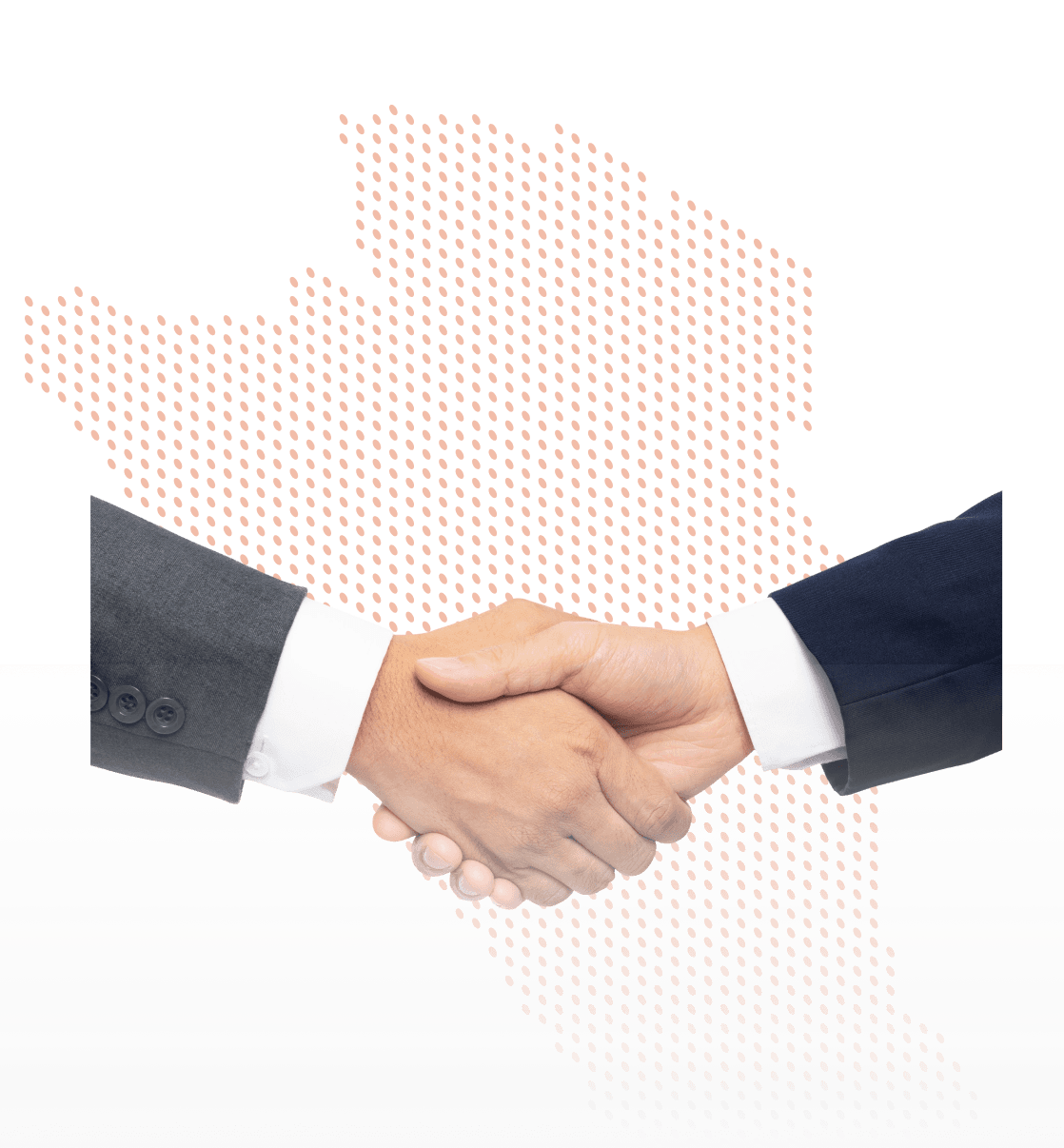 Une poignée de main scellant un partenariat